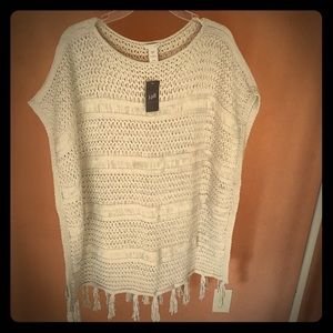 j. Jill  knit, pullover, poncho, sweater